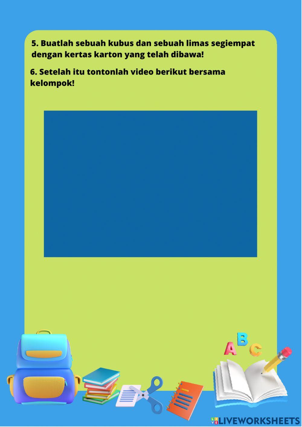 Volume Bangun Ruang Limas