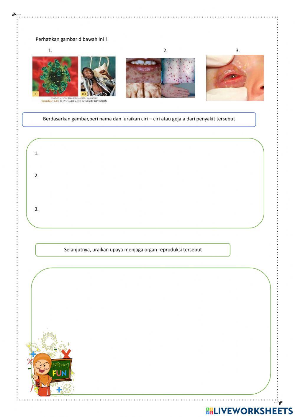 Struktur dan fungsi organ sistem reproduksi serta gangguan dan penyakit pada sistem reproduksi