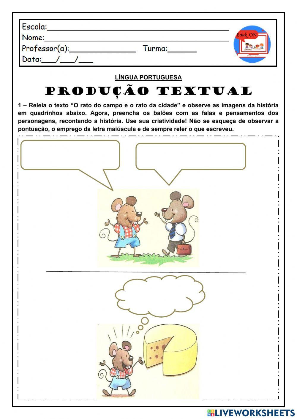 Rato do campo e rato da cidade