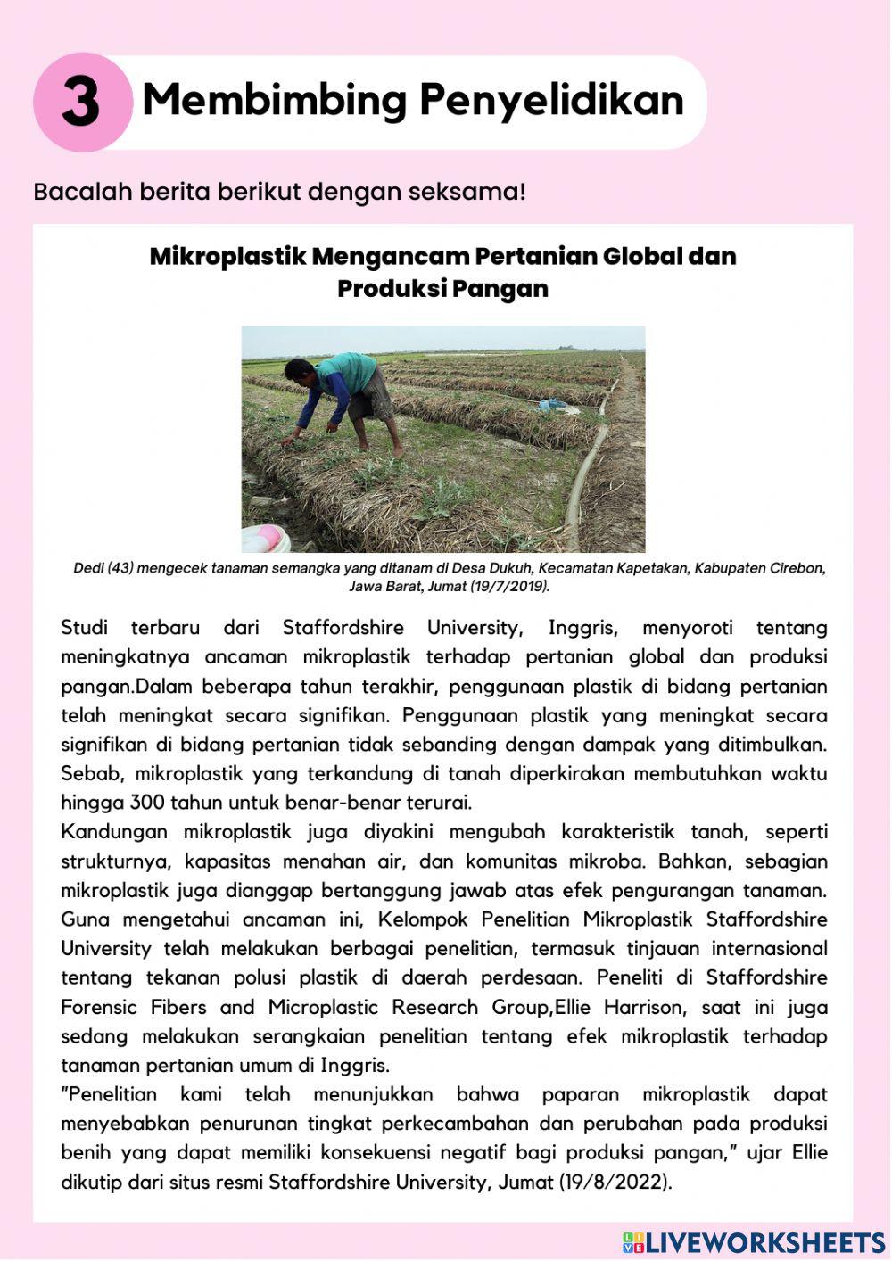 Pencemaran Tanah Kelas 10 PBL