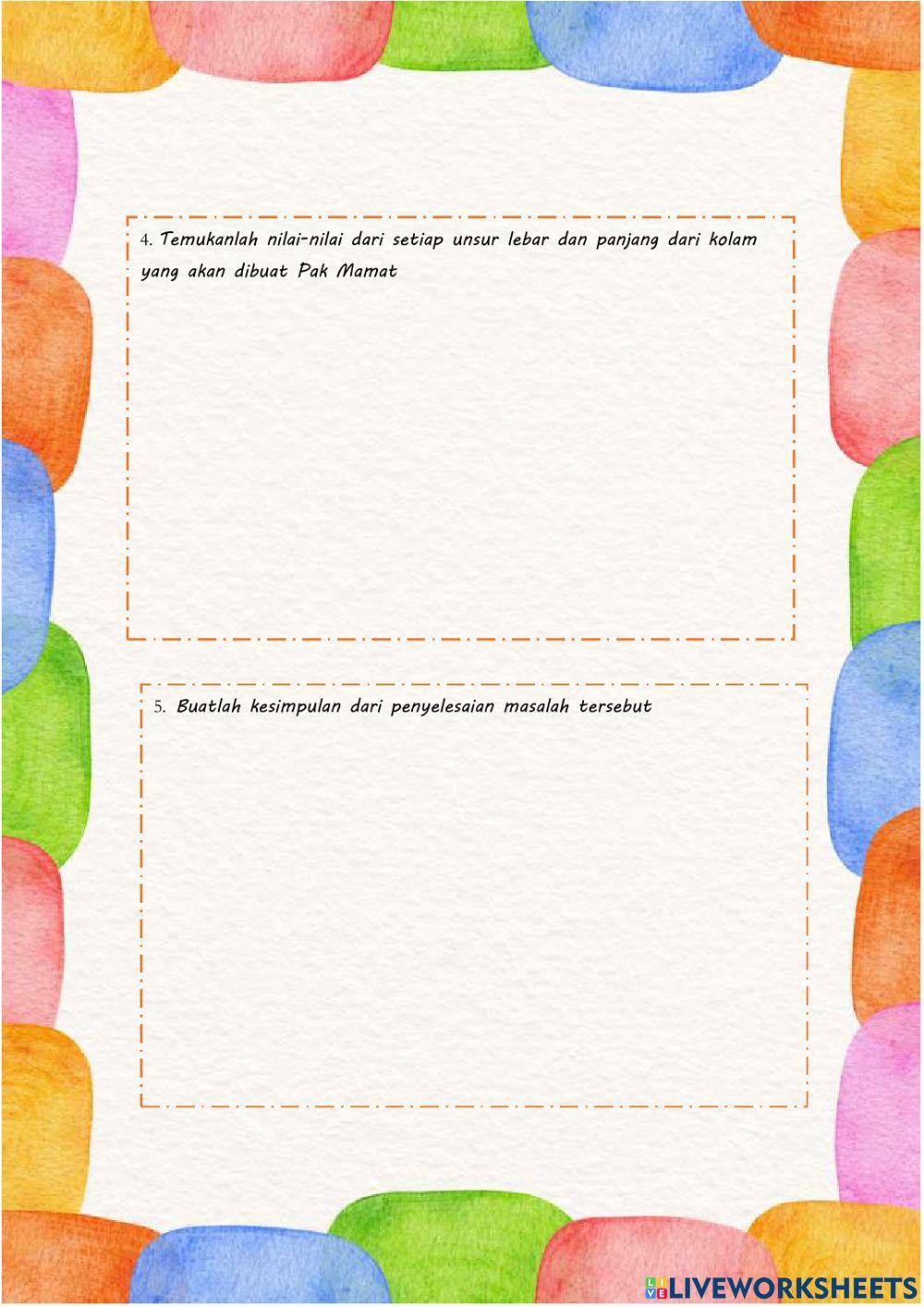 Menggunakan Variabel untuk Menyelesaikan Masalah