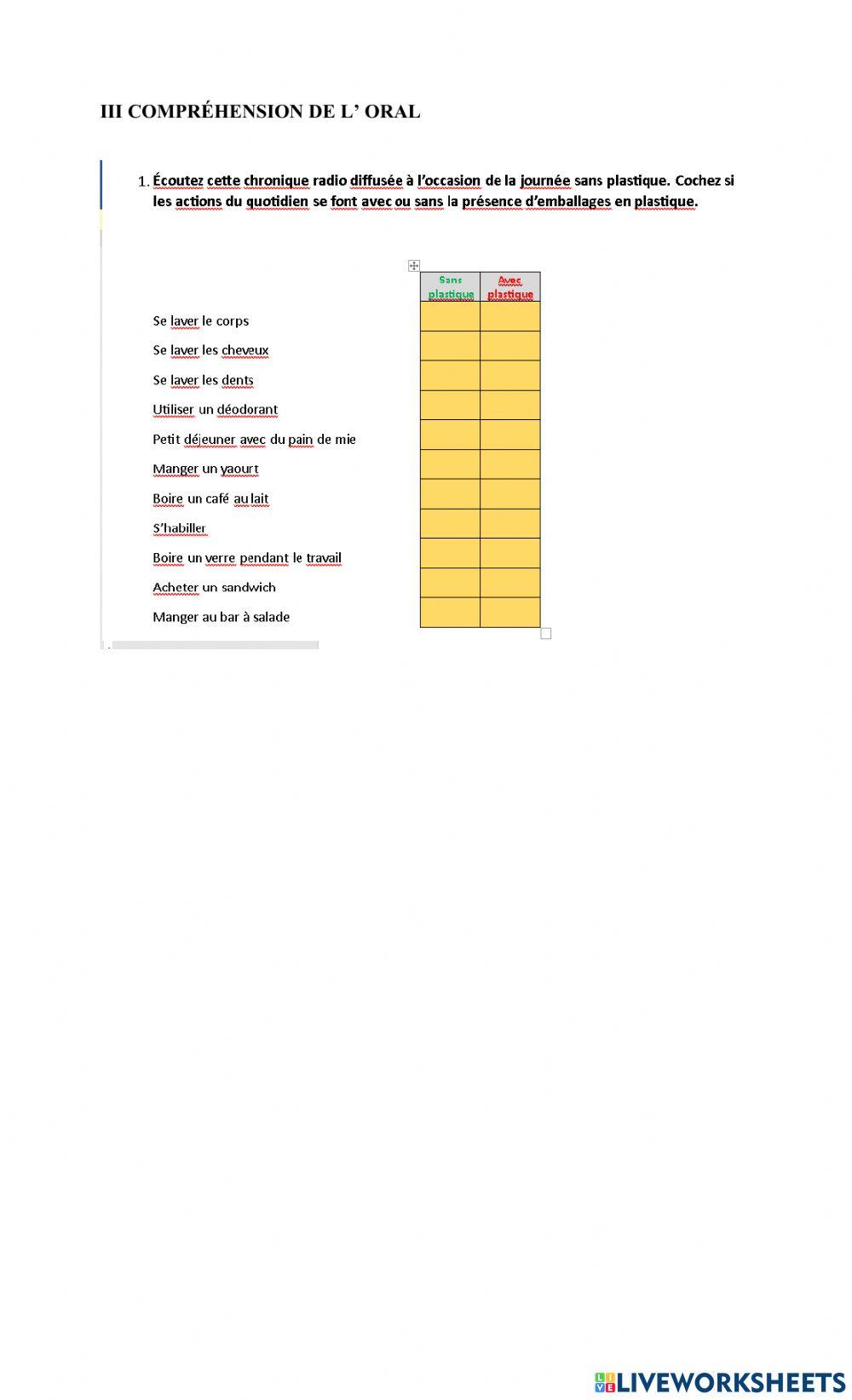 B1.3 Épreuve Unité 7