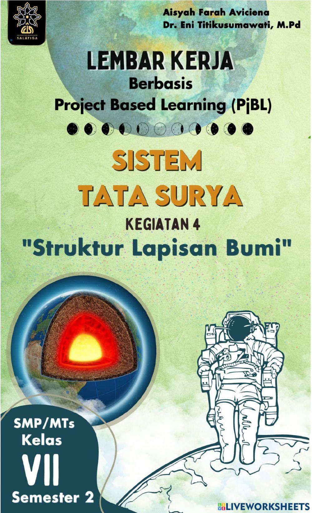 Kegiatan 4 - Struktur Lapisan Bumi