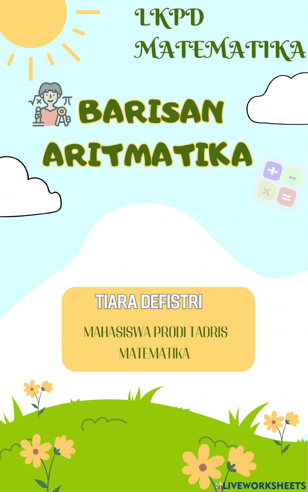 Barisan aritmatika