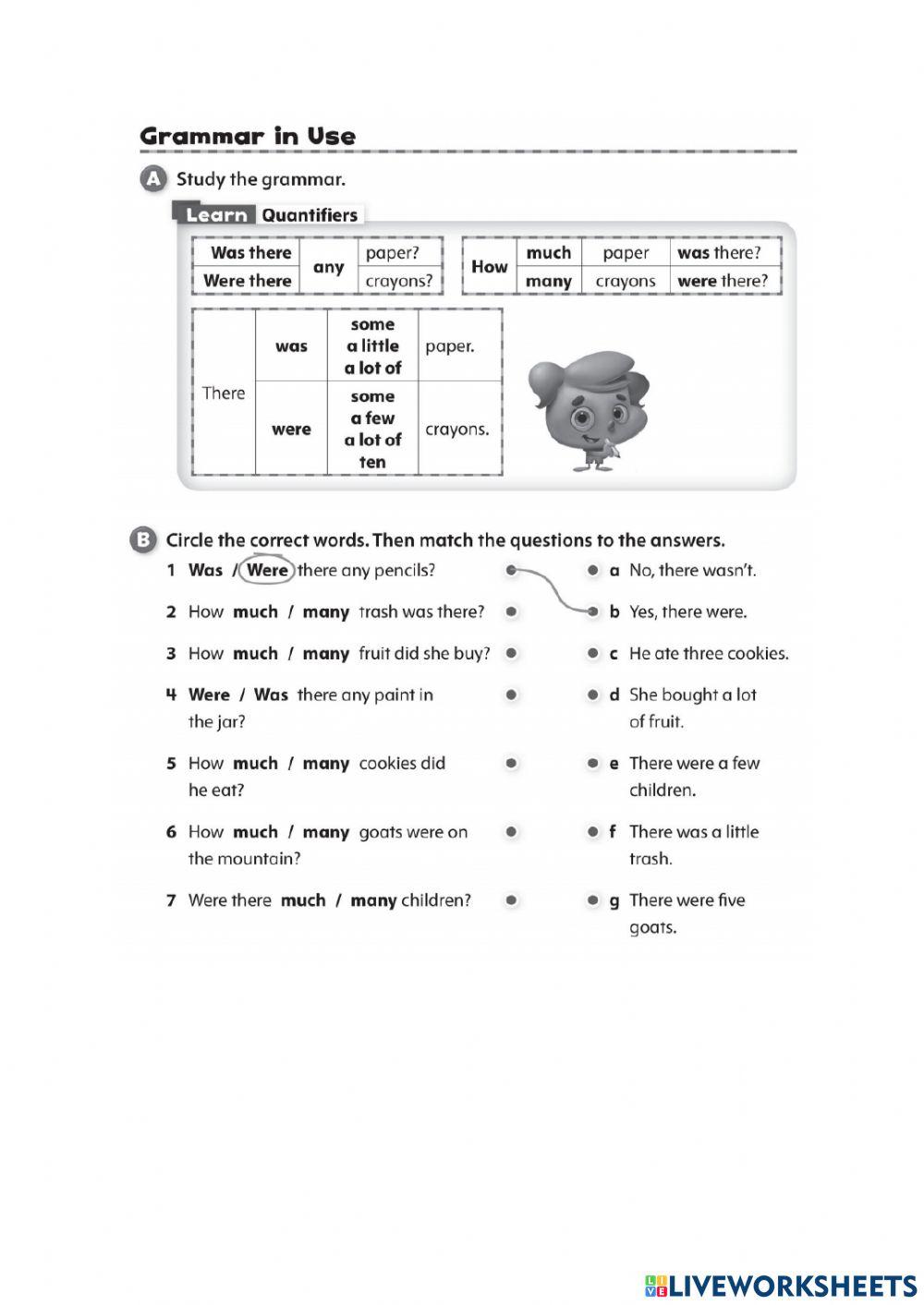 English learning exercise