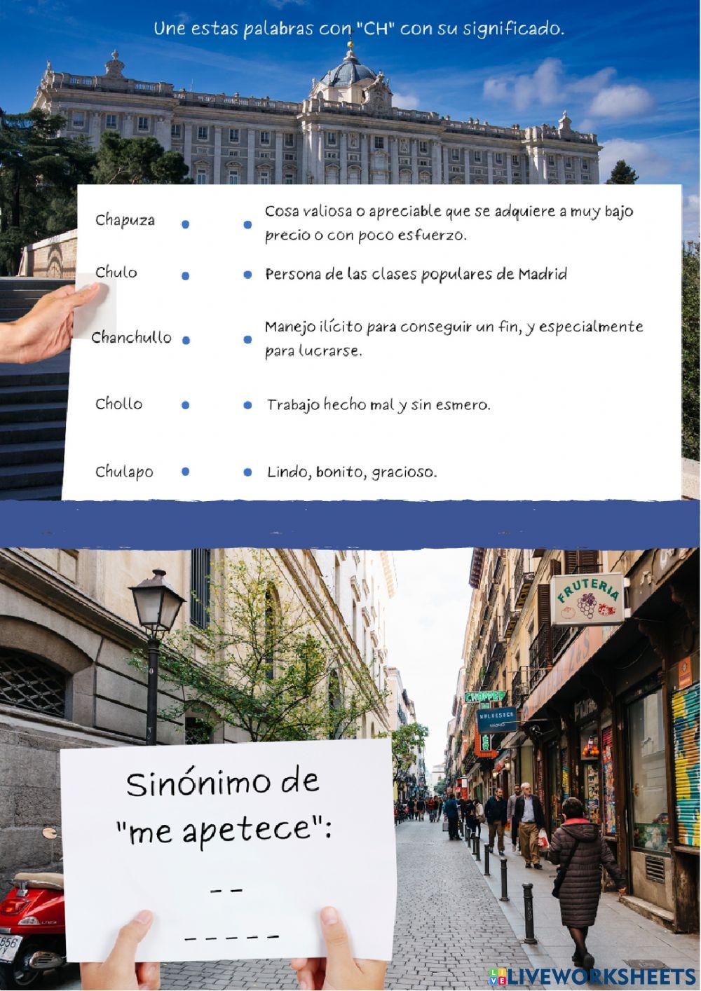 Expresiones madrileñas