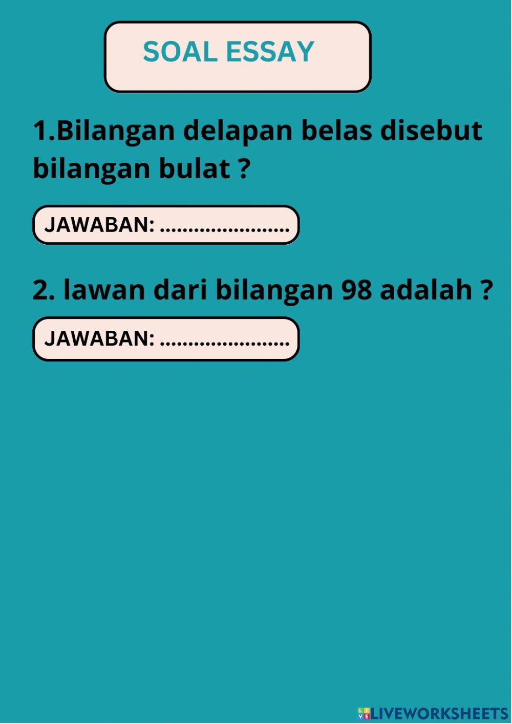 Operasi bilangan bulat