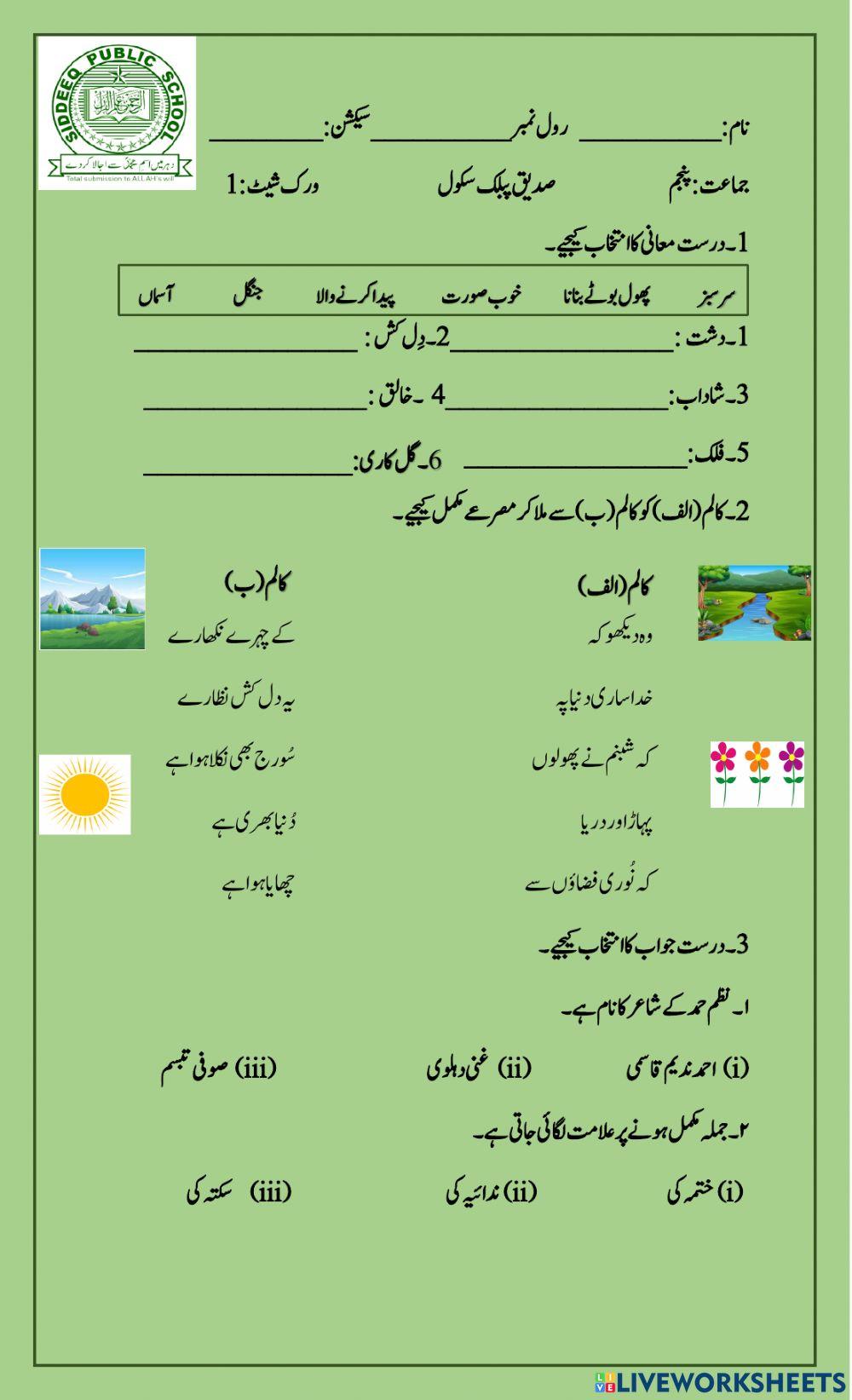 Urdu 5