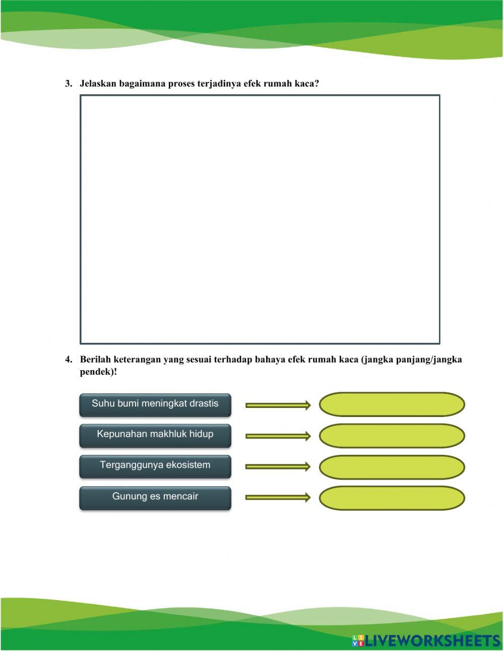 LKPD - Efek Rumah Kaca