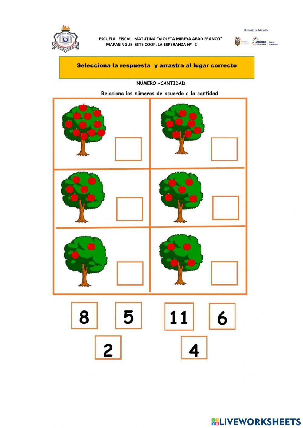 Seleciionar cantidad