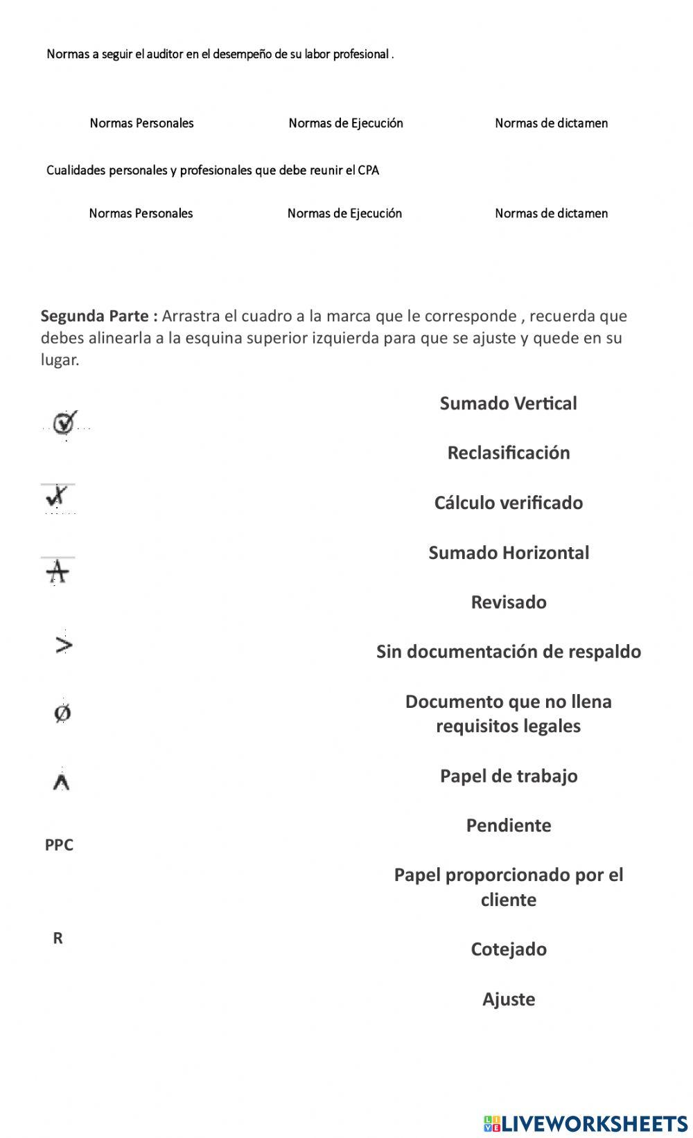 Marcas de Auditoría