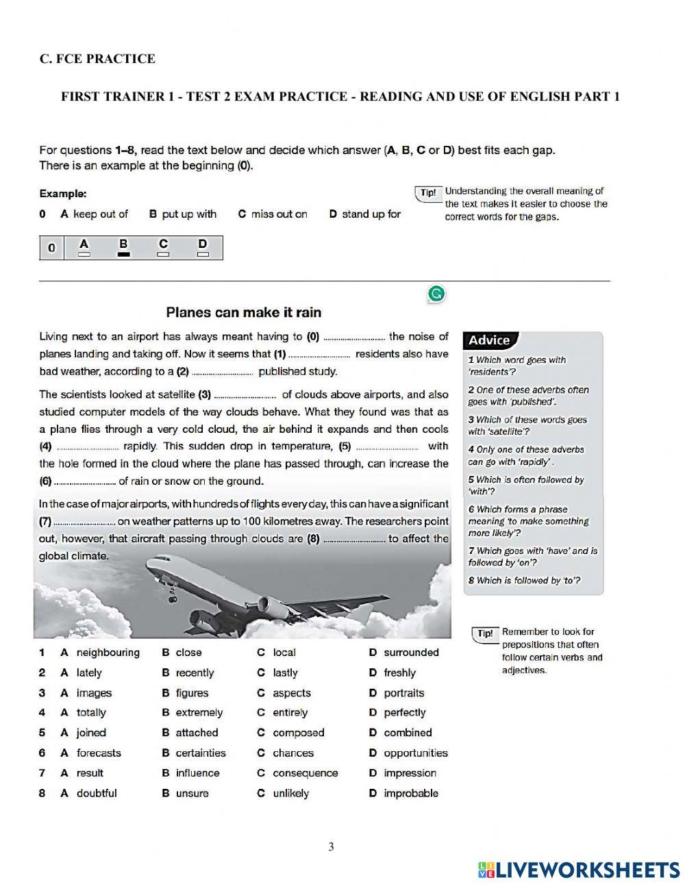 Foreign Teacher-S7-Week 3-Lesson 3-Presentation & FCE Speaking Practice