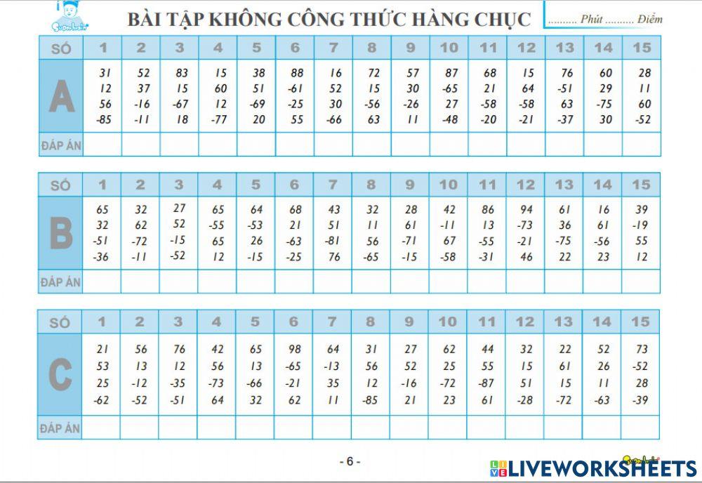 Không công thức 2 tay