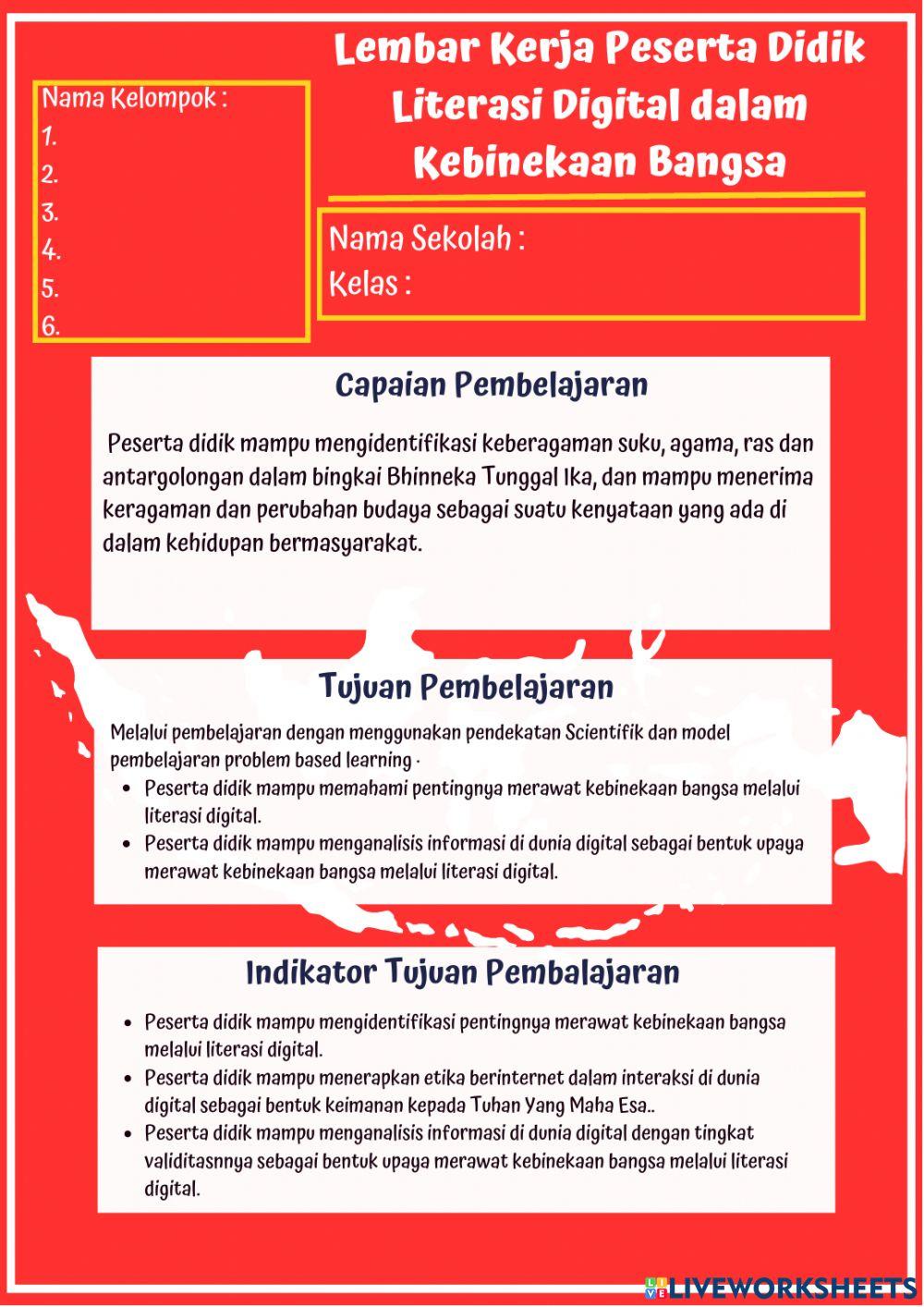 Literasi Digital dalam Kebinekaan Bangsa
