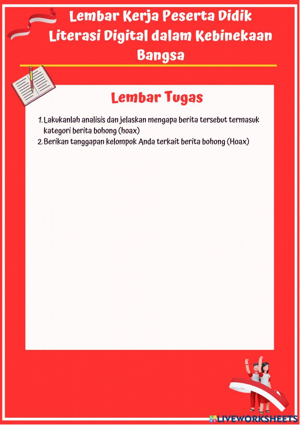 Literasi Digital dalam Kebinekaan Bangsa