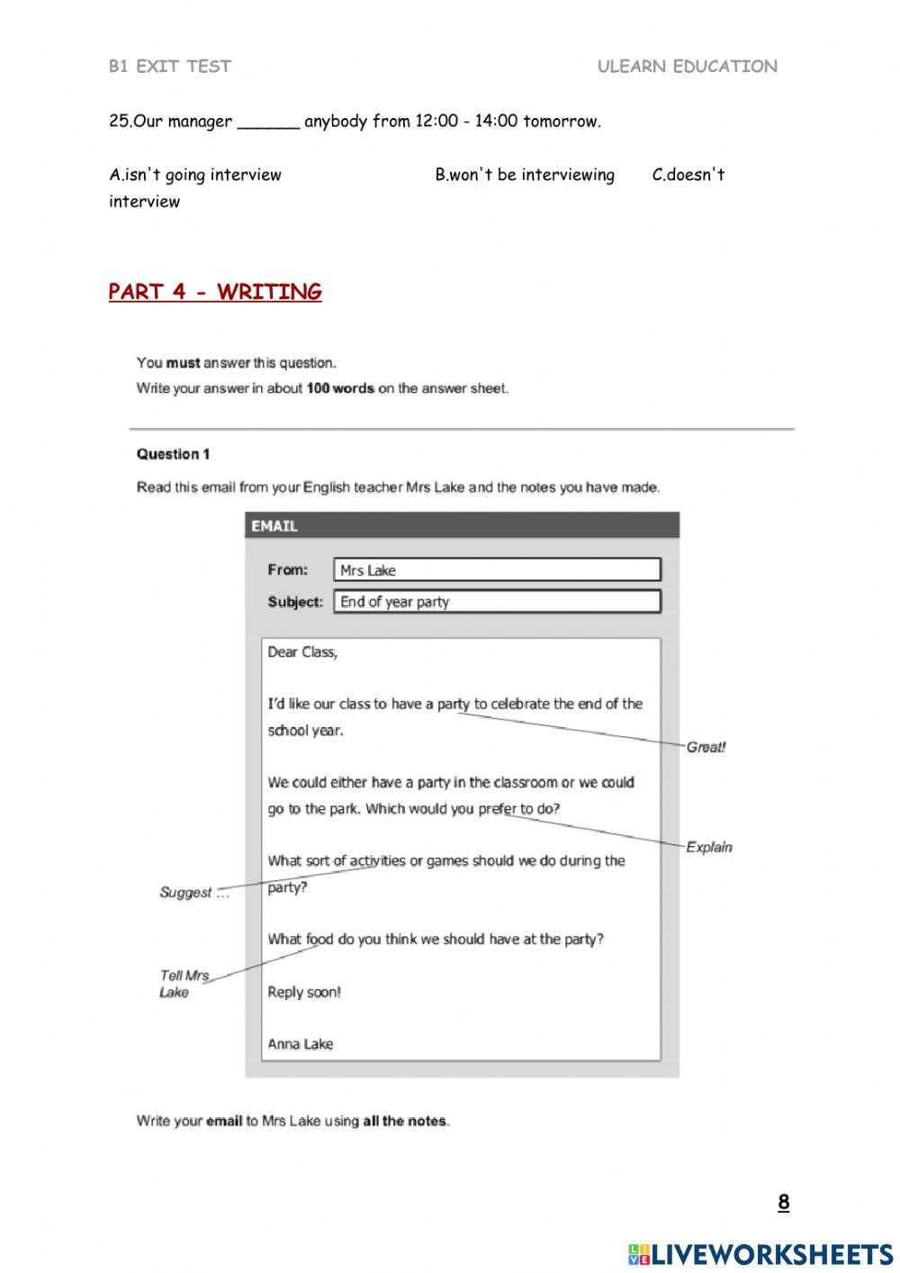 B1 exit- test - restart 2