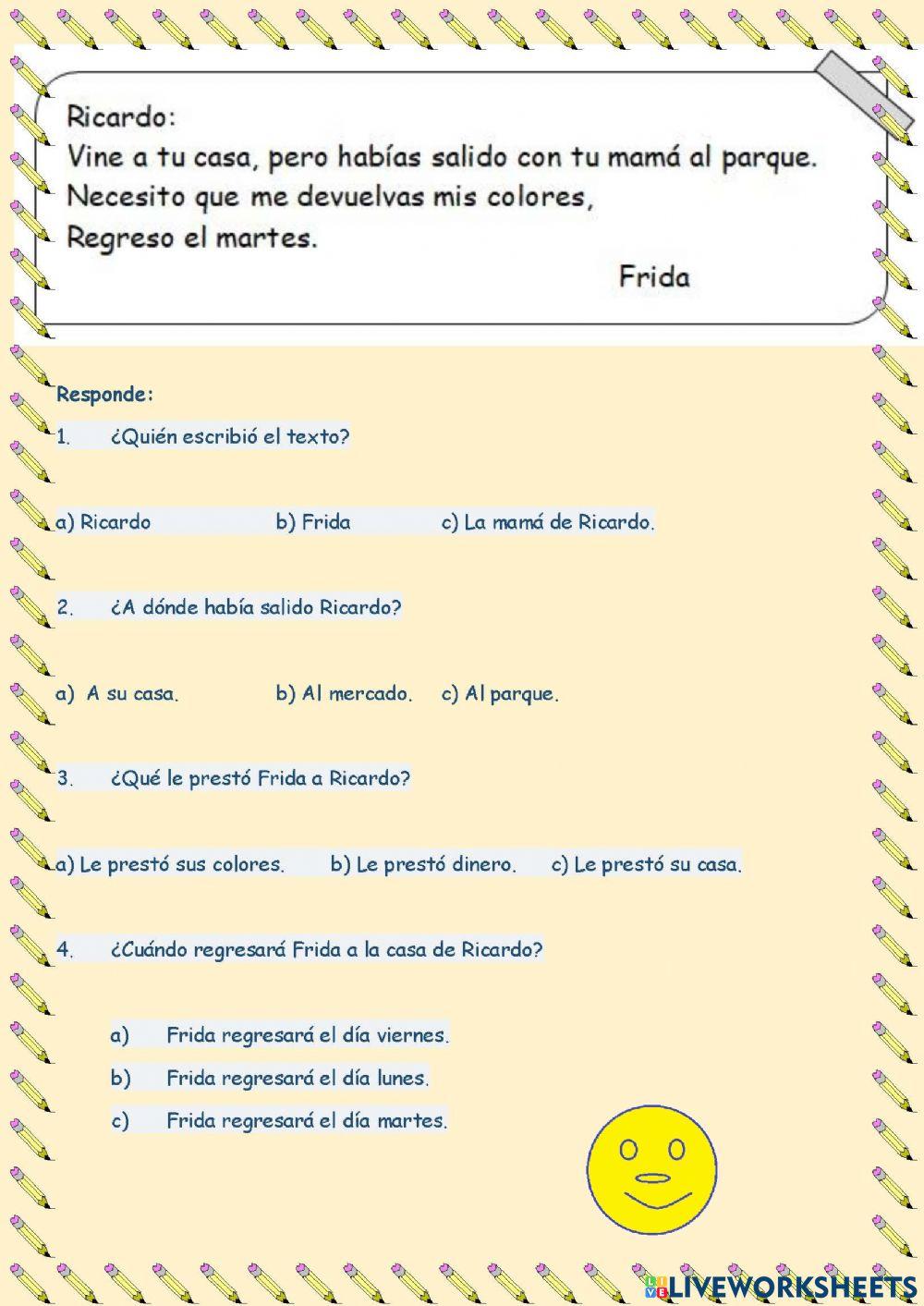 Lectura de nota 2