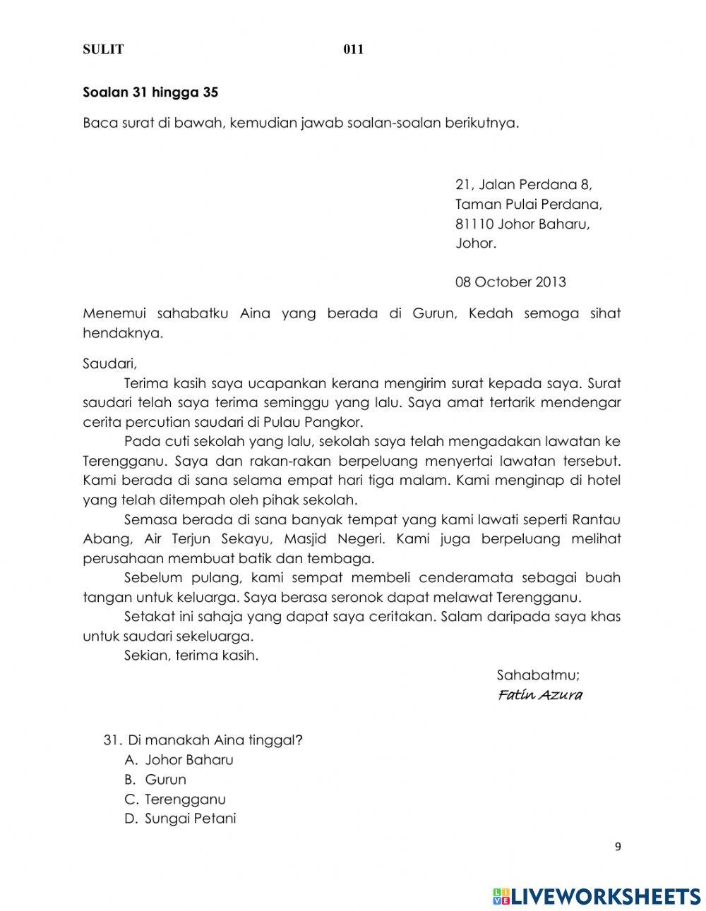 BM Kertas 1