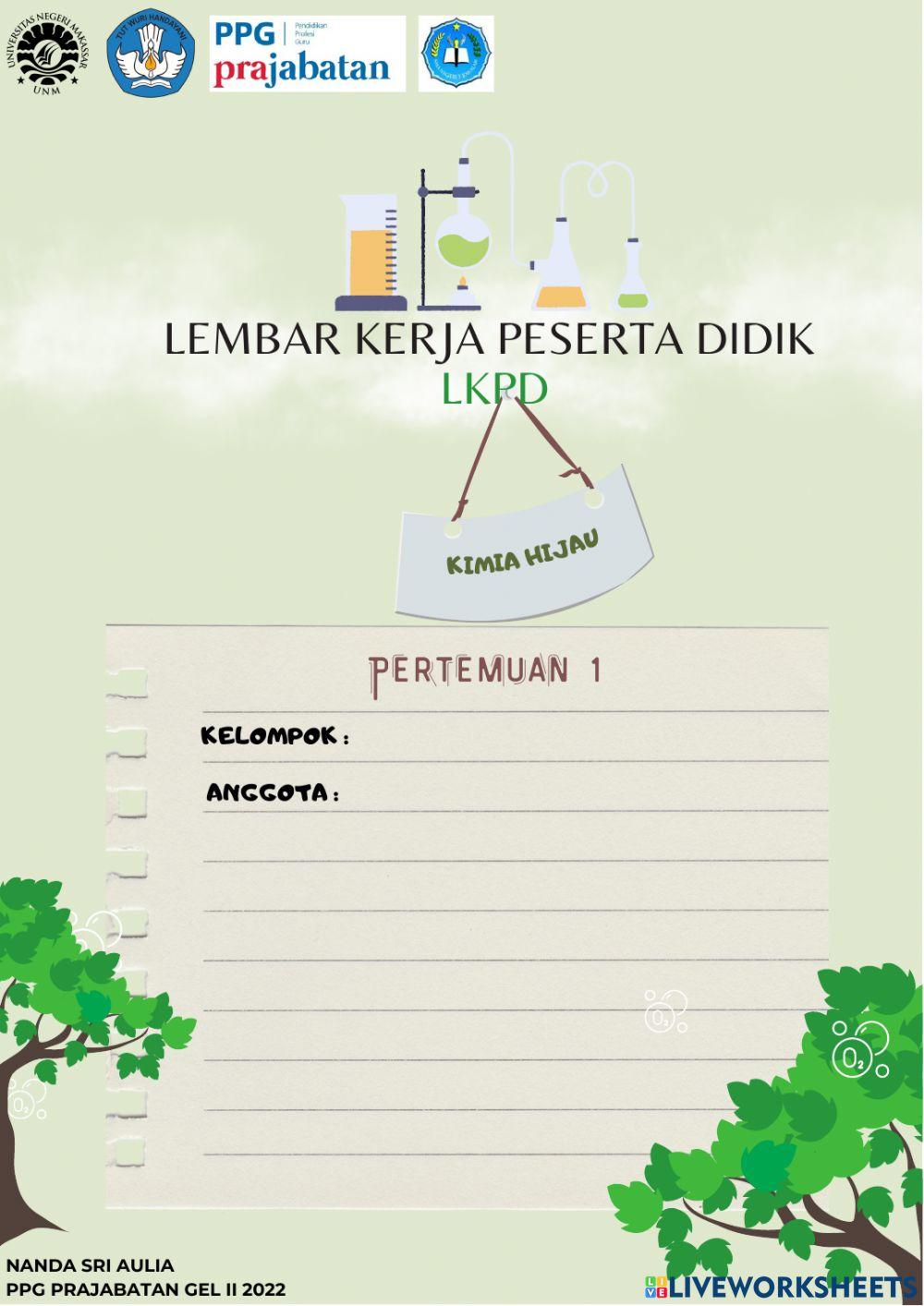 LKPD Kimia Hijau