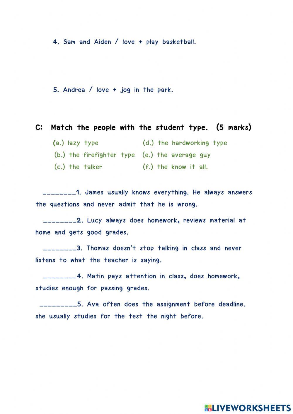 How often do you excercise?