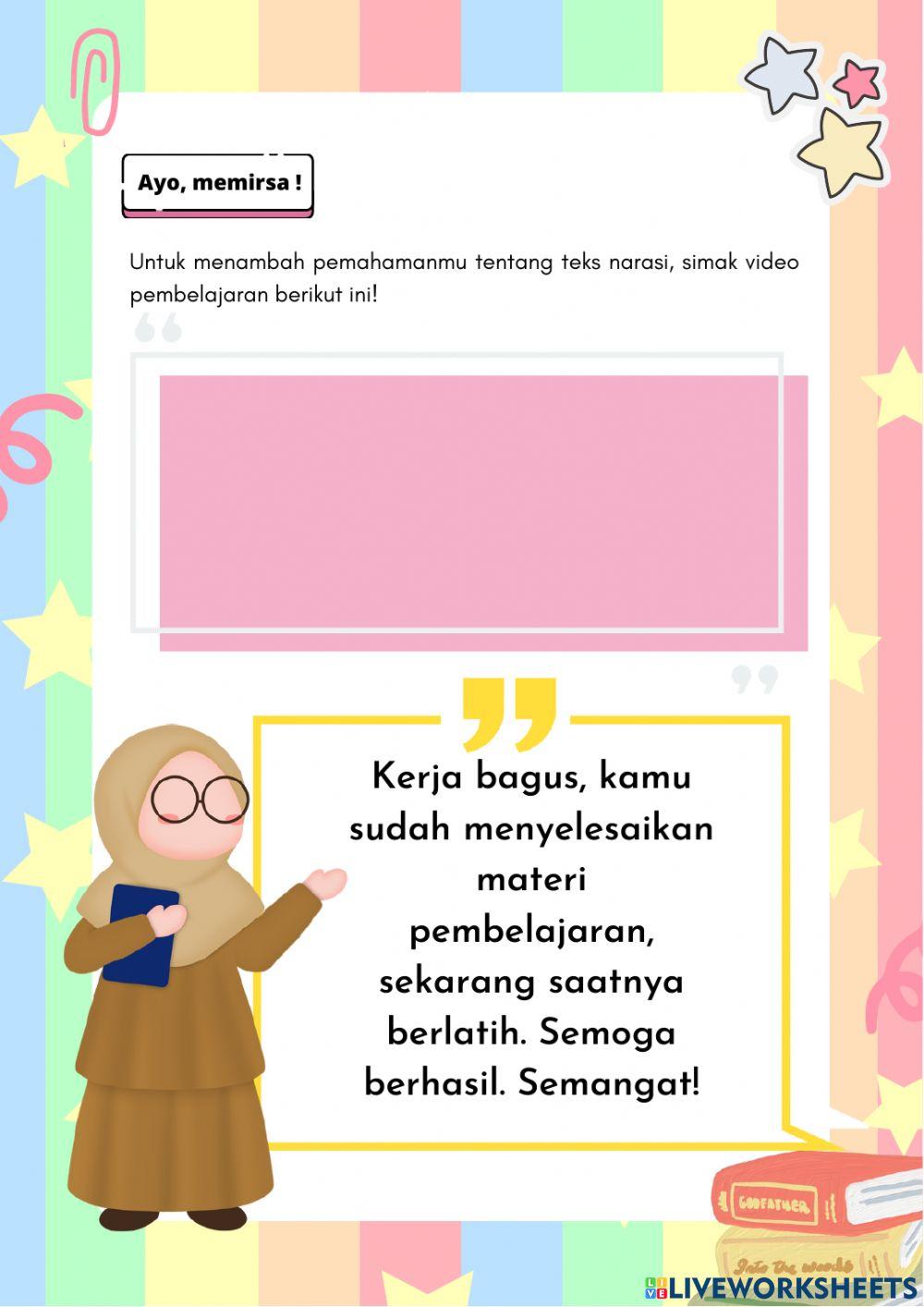 LKPD Bahasa Indonesia Kelas 4 KurMer