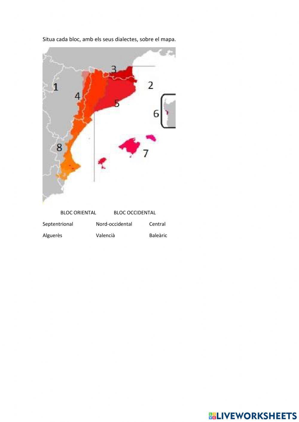 Mapa dialectal català
