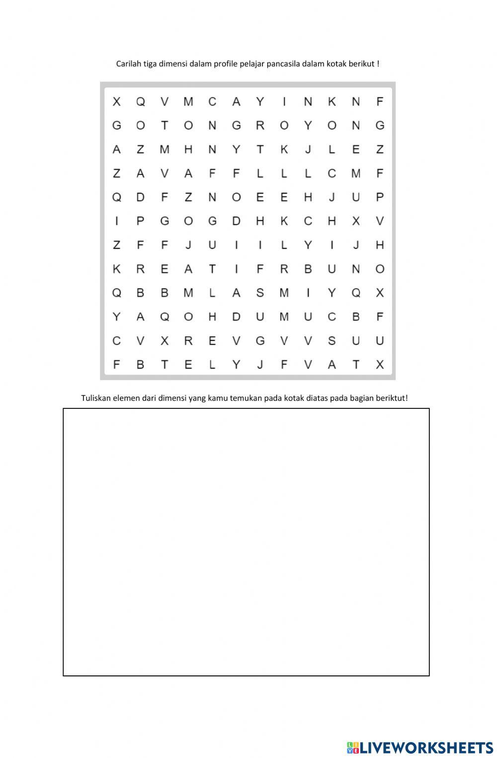 Dimensi pelajar pancasila