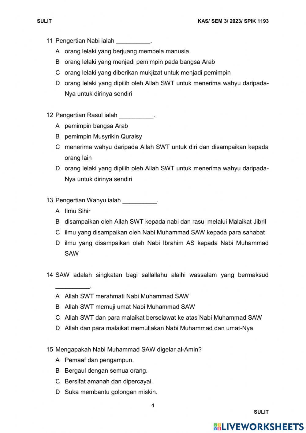 Pengantar dakwah final jun 2023 bhg a set 2