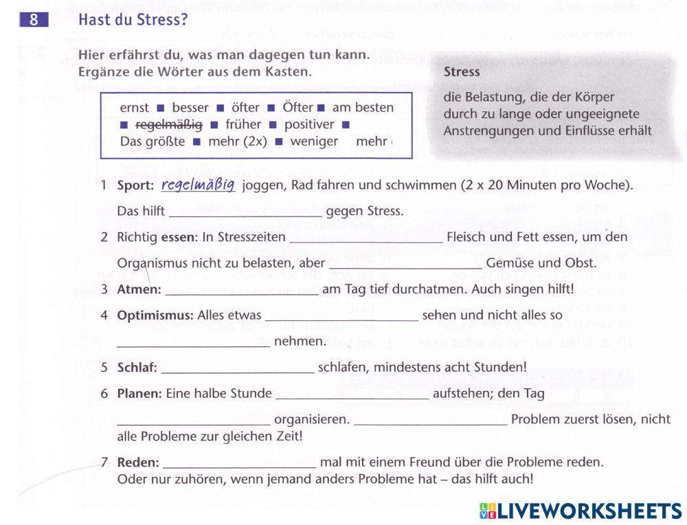 Ausblick L4 AB8 Stress