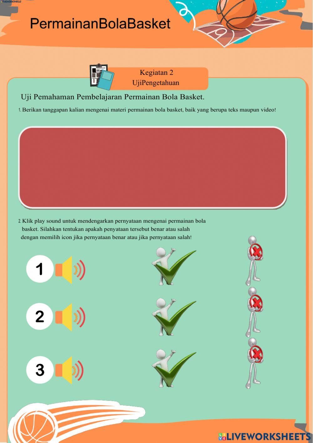 LKPD Permainan Bola Basket