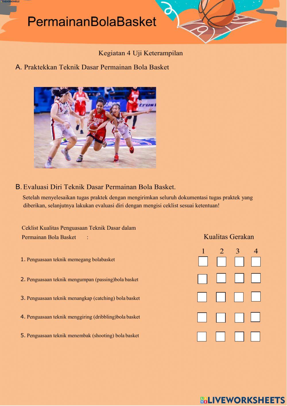 LKPD Permainan Bola Basket
