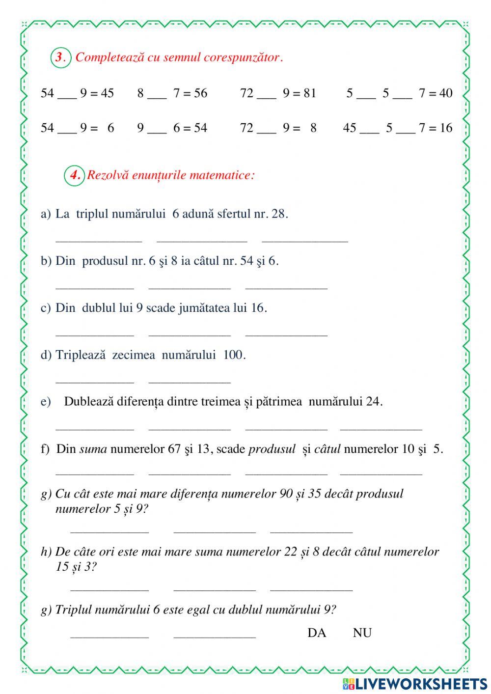 Aflarea deîmpărțitului