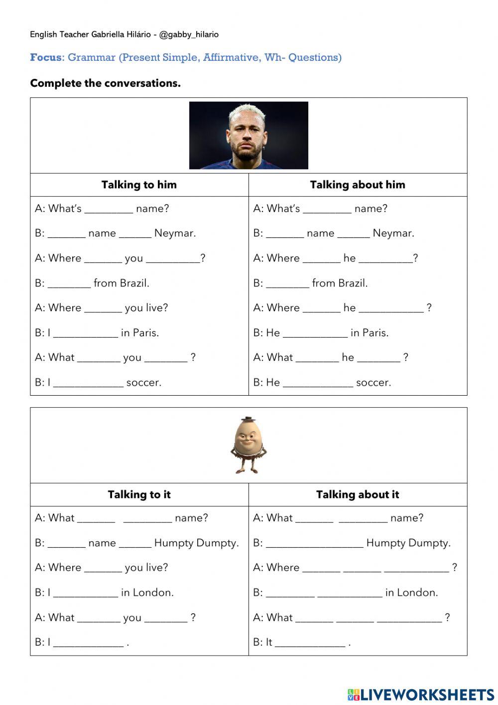 SBS 1 - C9 - Present Simple