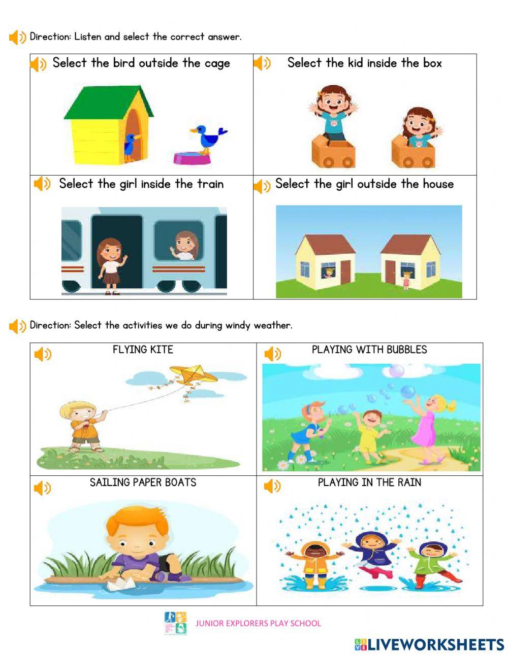 Nursery Summative Assessment Week 40