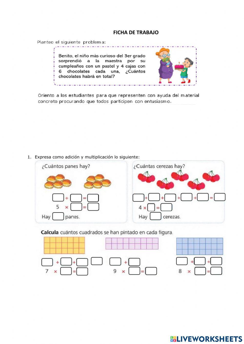 Multiplicacion y suma