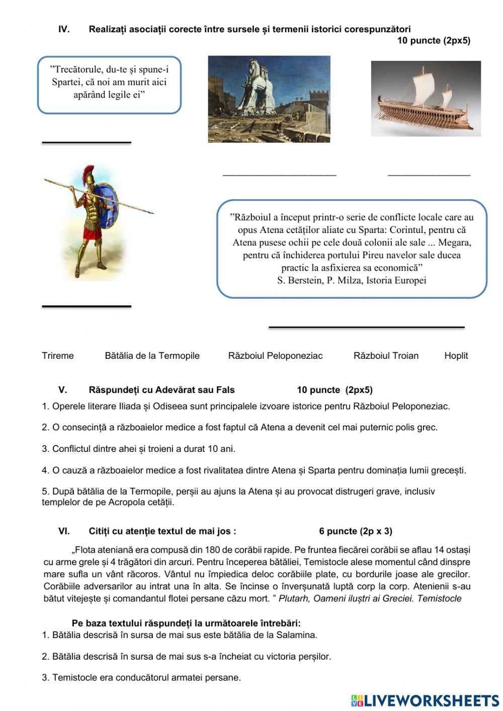 Războaiele grecilor