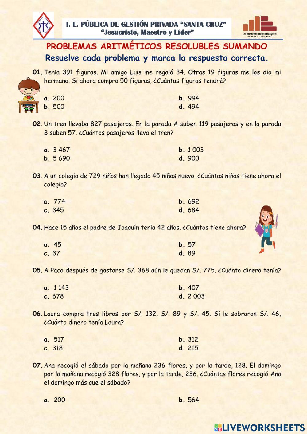 Razonamiento matemático