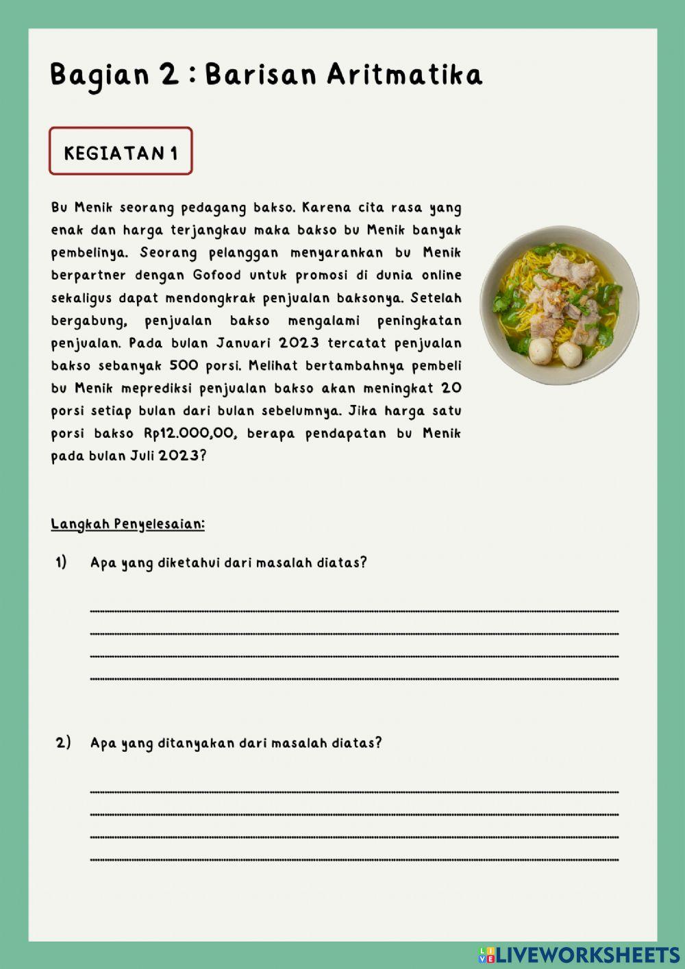 LKPD Pola Bilangan Bagian 2