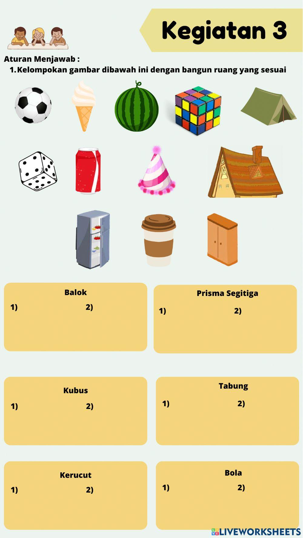 Bangun Ruang Kelas II