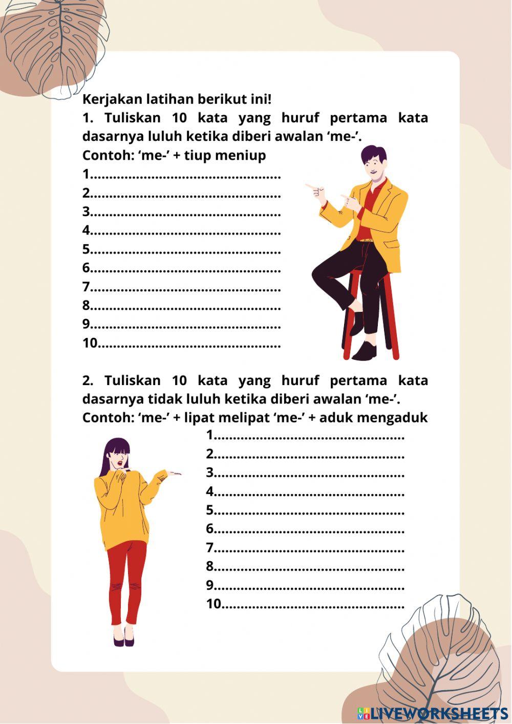 Bahasa Indonesia kelas IV BAB II