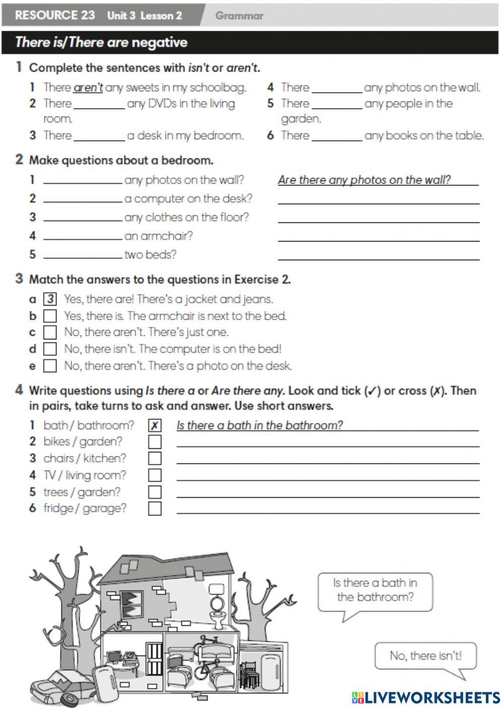 WWS Extra U3.3 There is-are-Negatives-Q-A