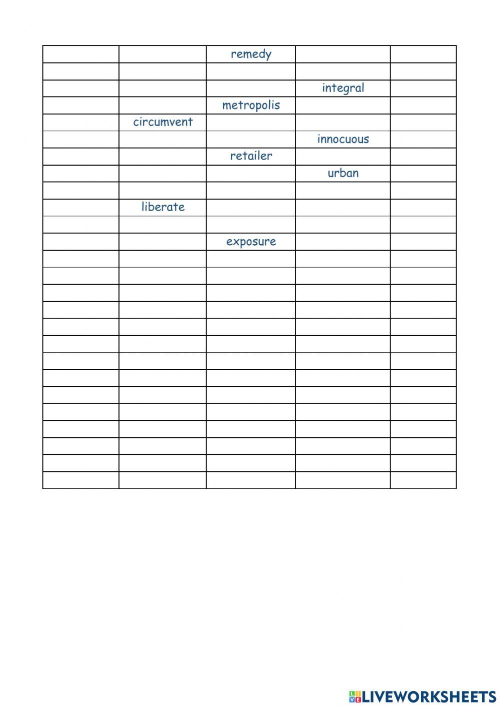 Our Changing environment