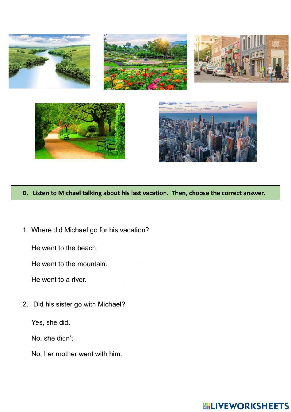 Final listening test