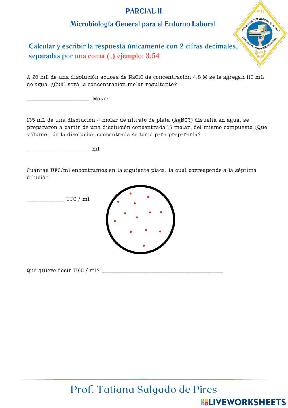 Parcial II microbiologia