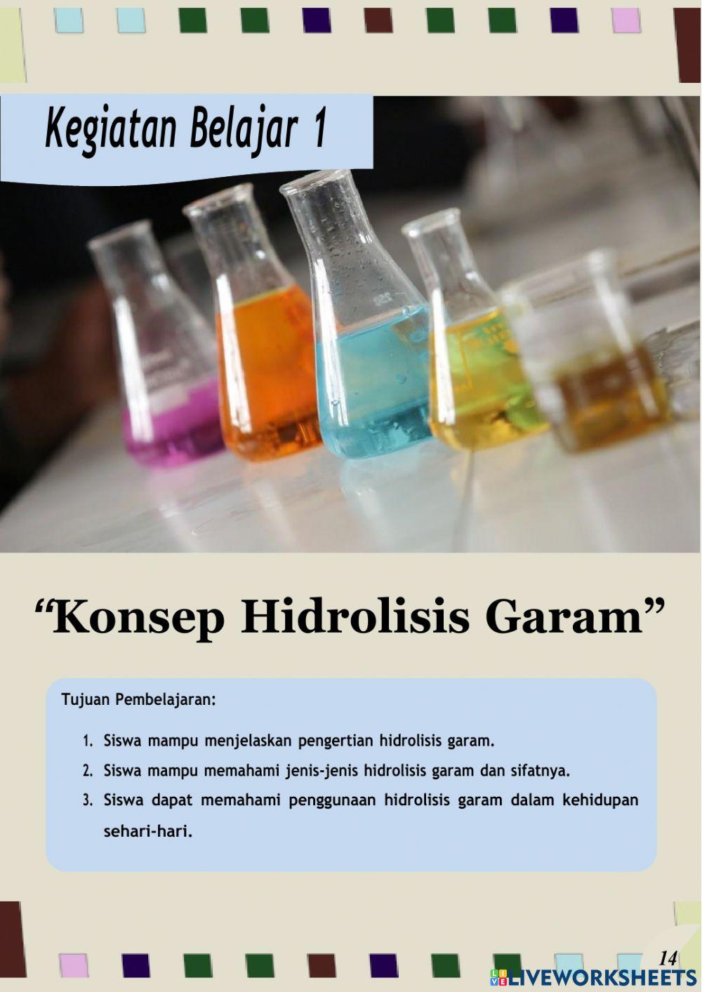 Hidrolisis Garam