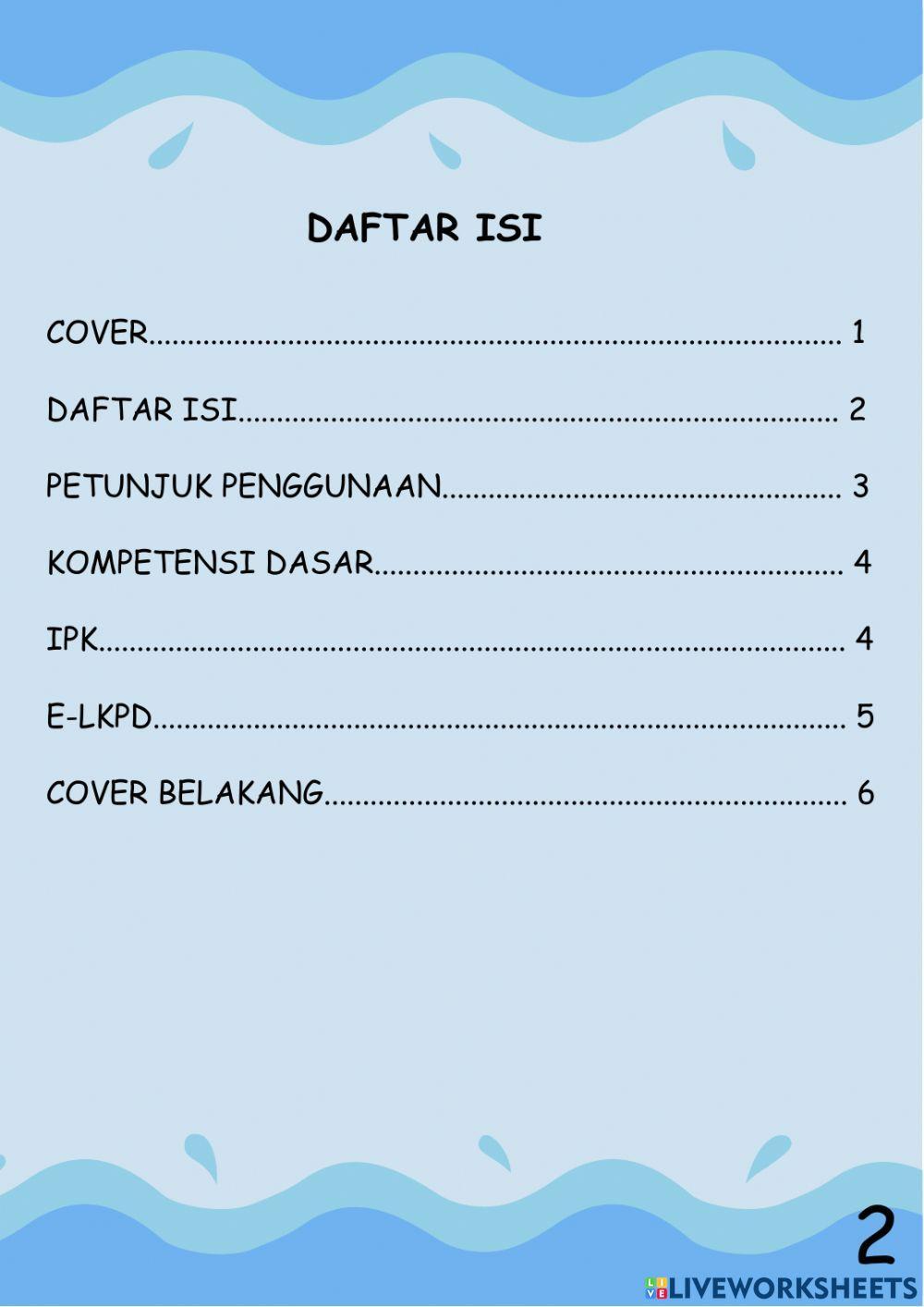 E-lkpd materi bangun ruang