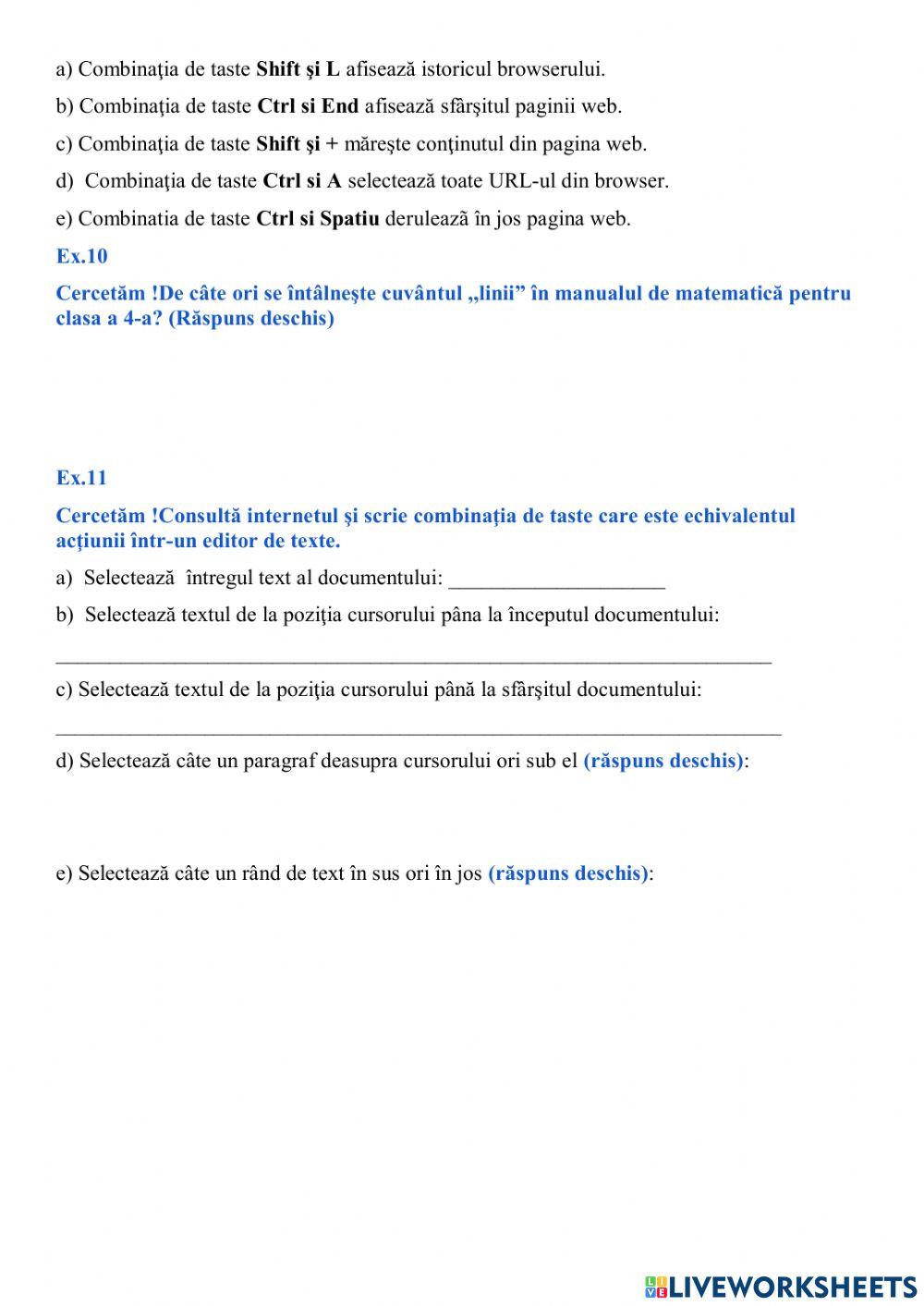 Capitolul I.    Pagini web   3. Navigarea web – corectă și inteligentă