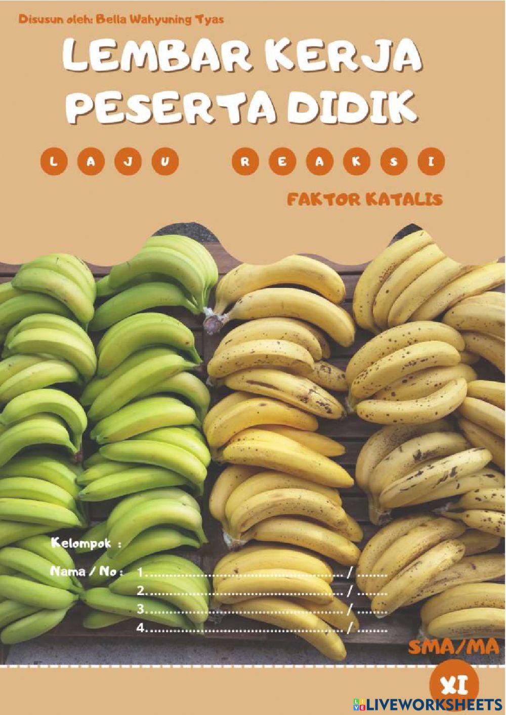 E-LKPD LAJU REAKSI FAKTOR KATALIS