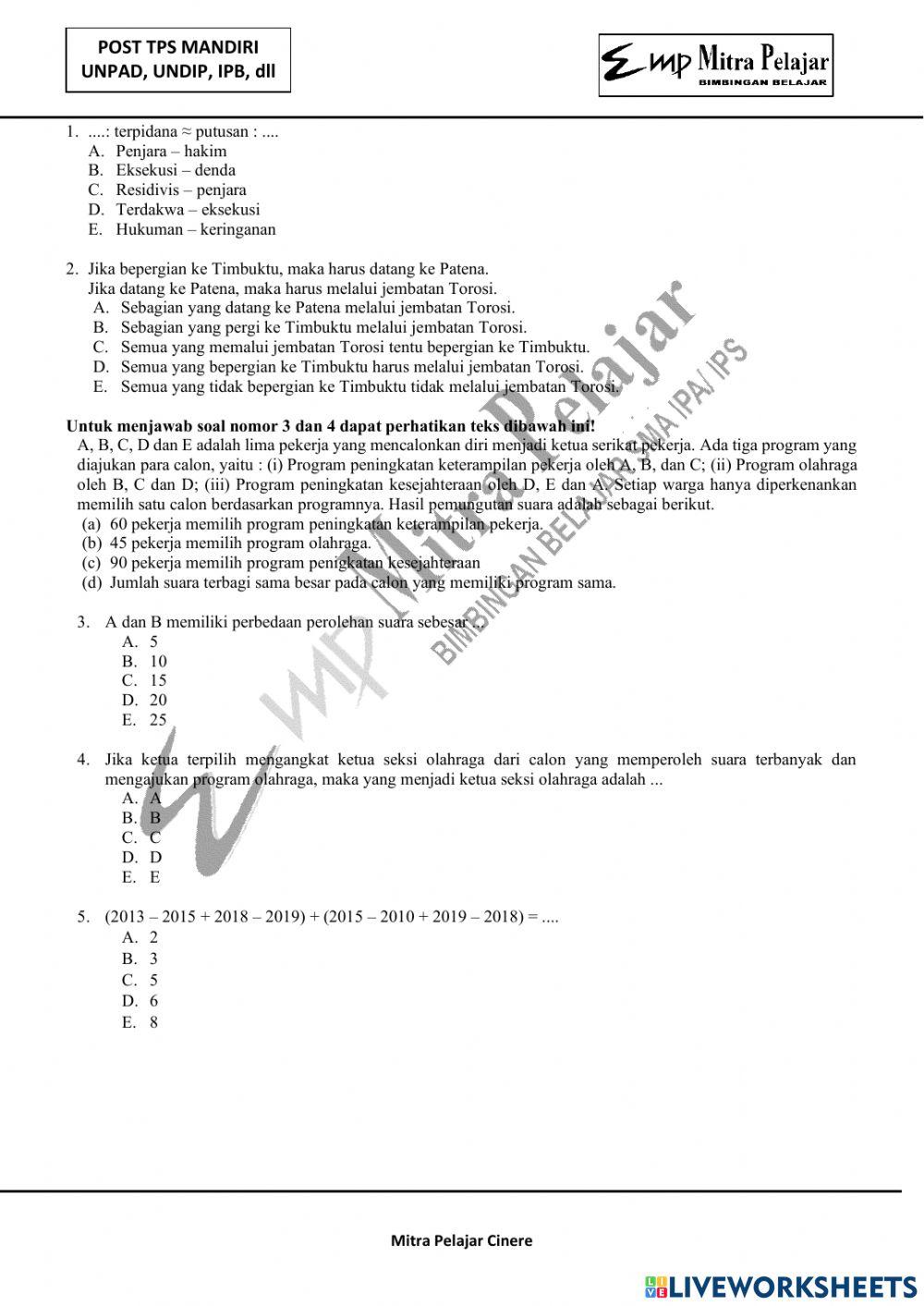 Post Test UNPAD UNDIP IPB 4