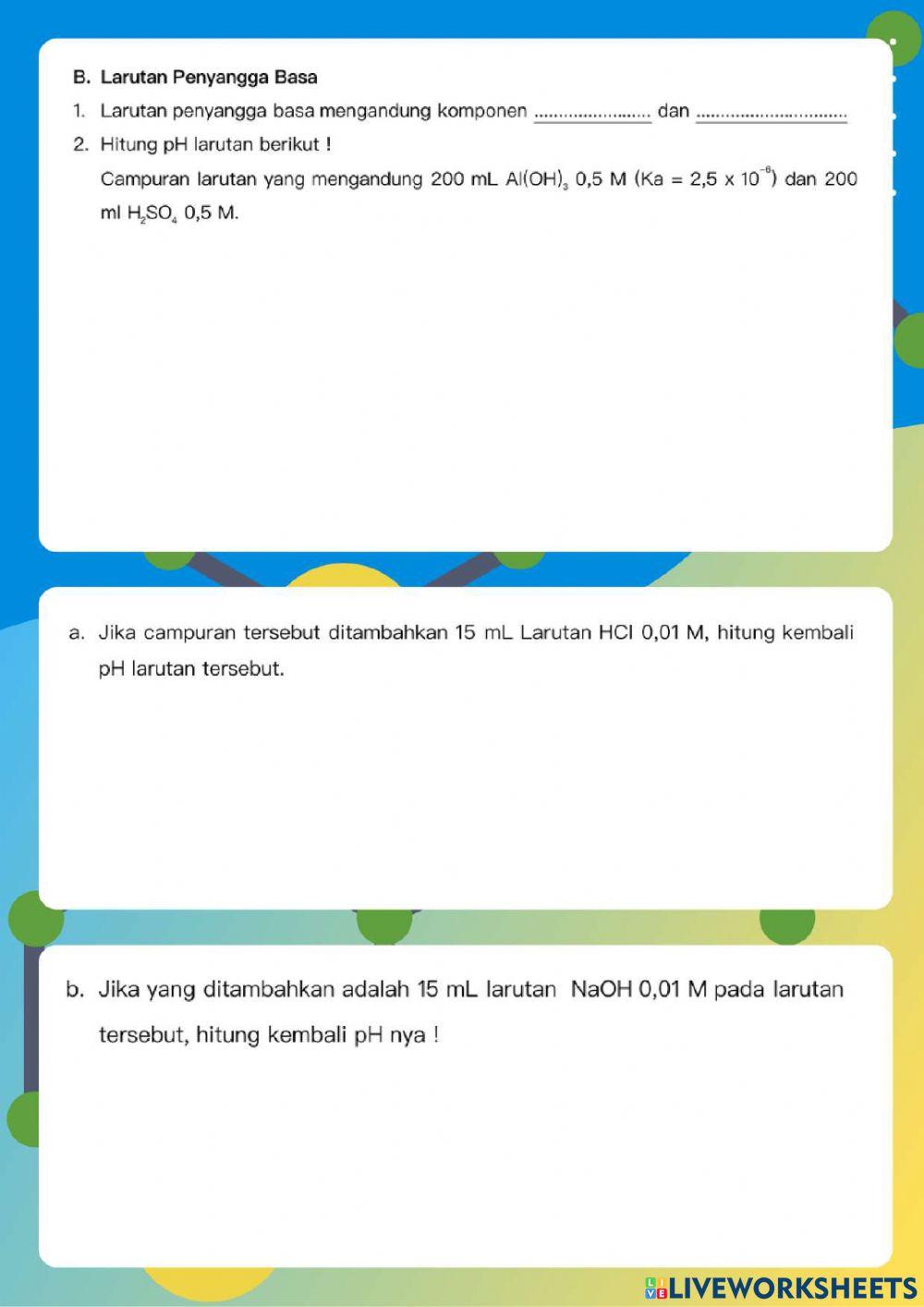 PH Larutan Penyangga